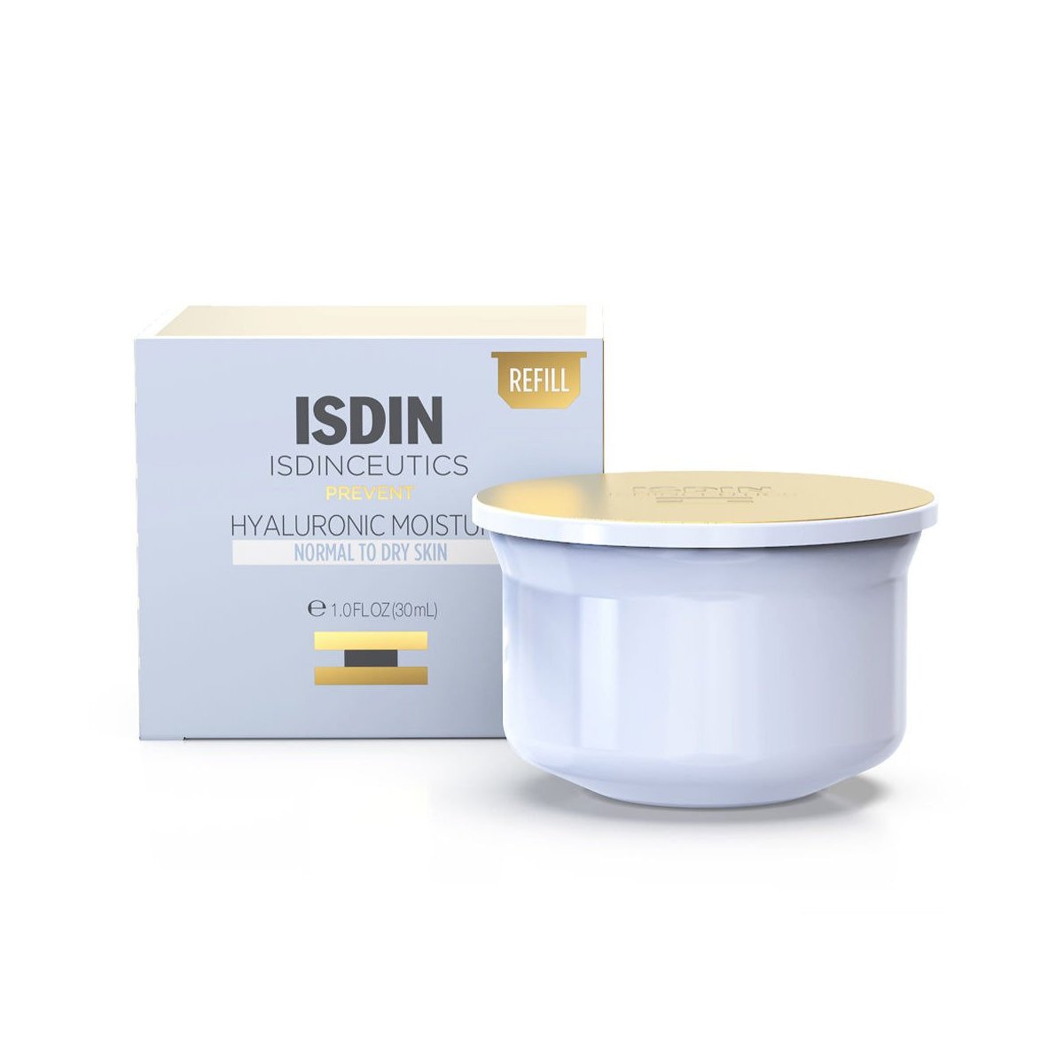 Isdinceutics hyaluronic moisture normal to dry skin recarga 30 gr