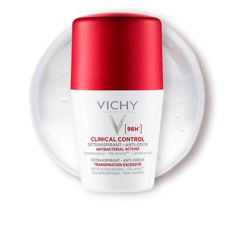 Clinical Control desodorante 96H formato roll-on para mujer antitranspirante tacto seco 50 ml