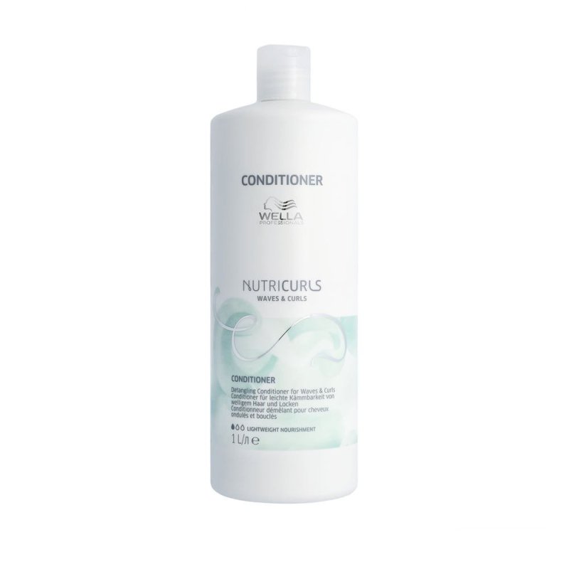 Nutricurls Acondicionador Limpiador Cabello con Rizos y Ondas 1000 ml