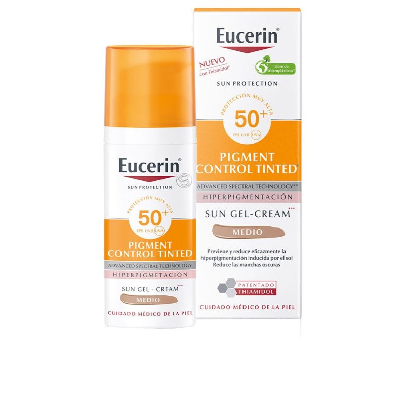 Sun Protection pigment control gel-crema color Spf50+ medium 50 ml