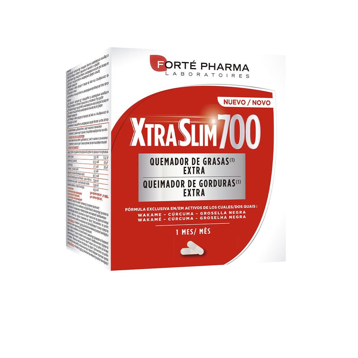 Xtraslim 700 quemador de grasas extra 120 cápsulas