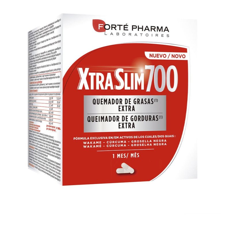 Xtraslim 700 quemador de grasas extra 120 cápsulas