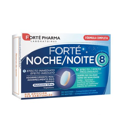 Forté Noche 8 adormecimiento más rápido comprimidos