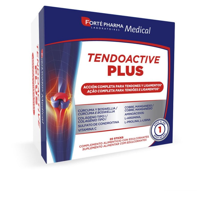 Tendoactive Plus acción completa para tendones y ligamentos 20 sticks