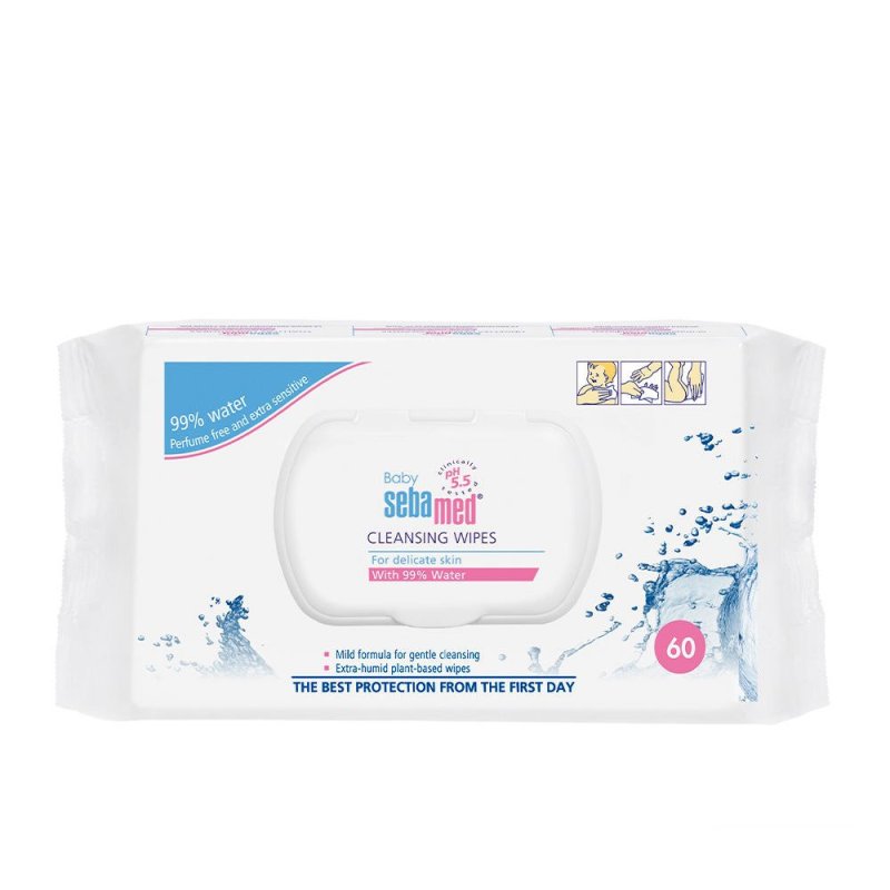 Baby toallitas limpiadoras 60 u