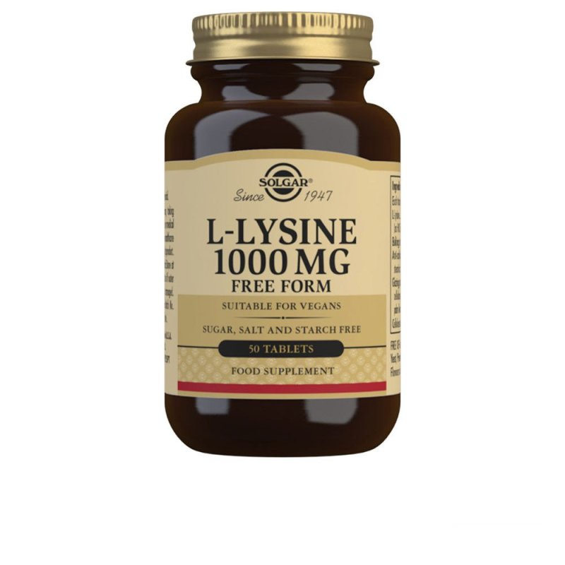 L-Lisina 1000 µg 50 comprimidos