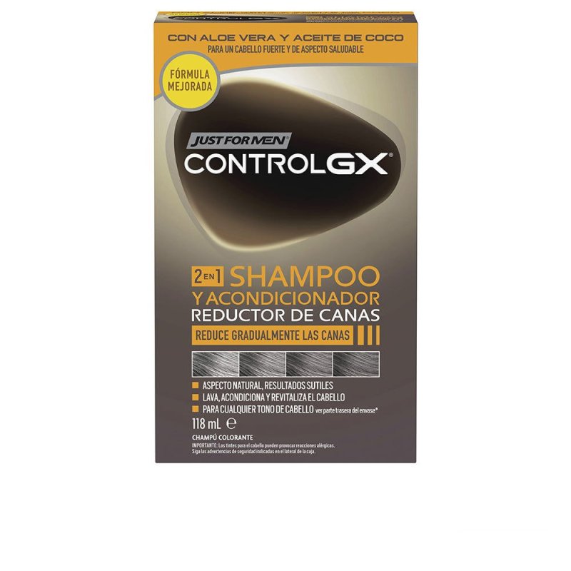 Control GX champú reductor de canas con acondicionador 118 ml