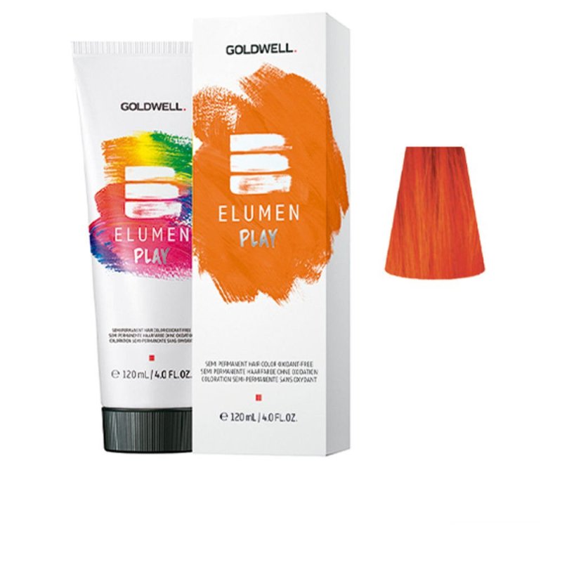 Elumen Play semi permanent hair color oxidant-free orange 120 ml