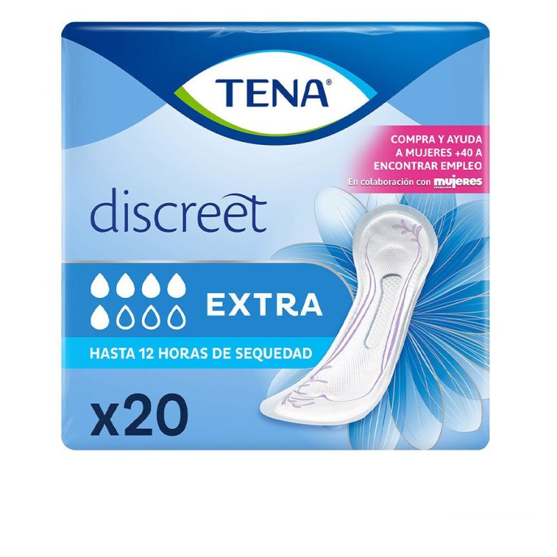 Discreet compresa incontinencia extra