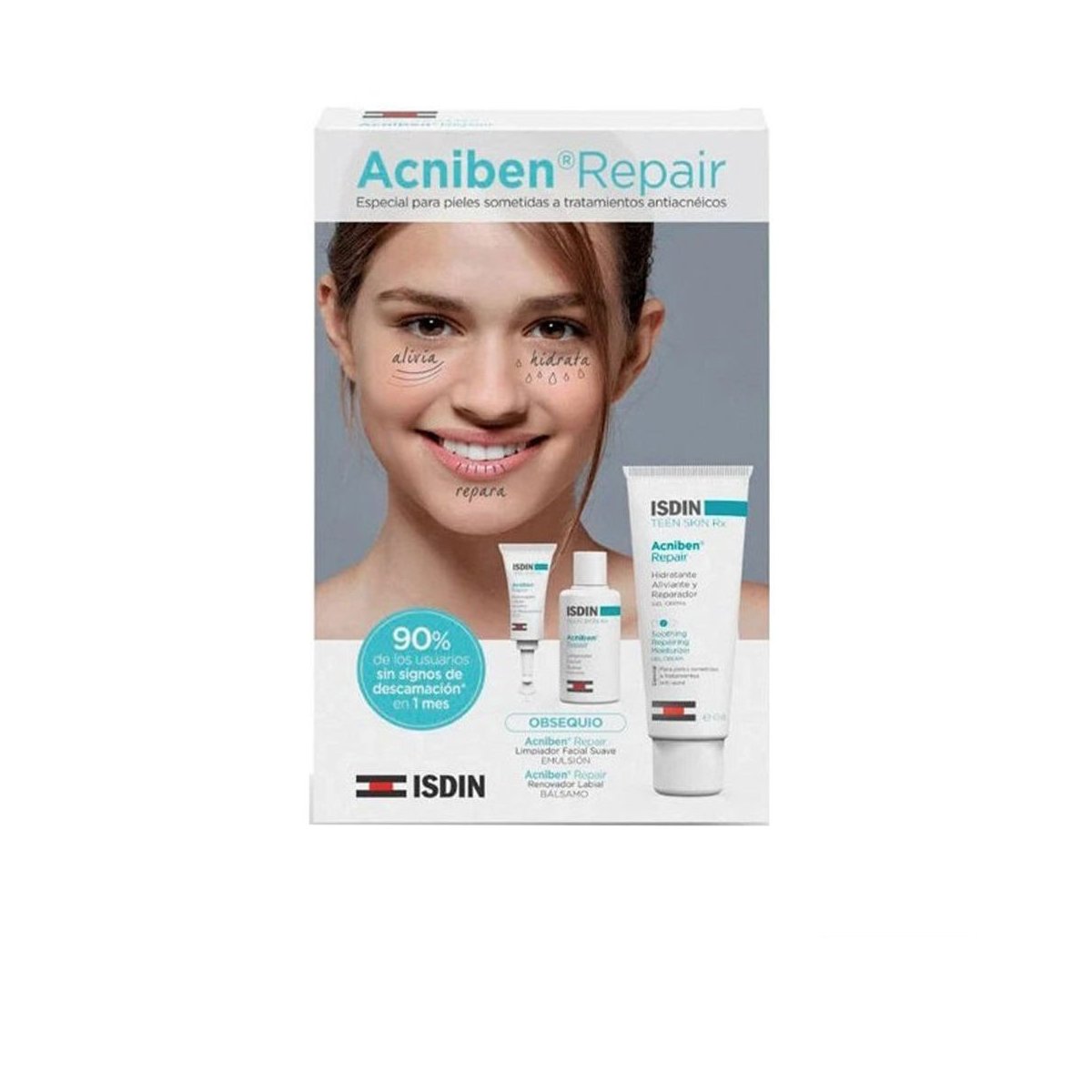 Acniben Repair Gel Crema Estuche 3 pz