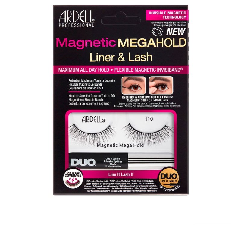 Magnetic Megahold Liner & Lash pestañas 110 2 u