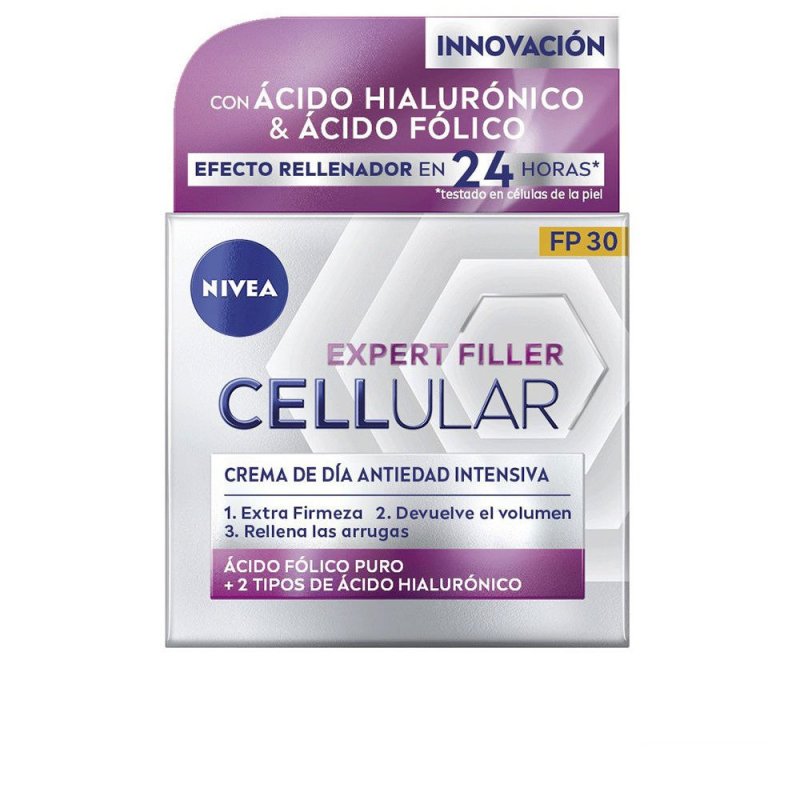 Cellular Filler hialurónico & fólico crema día Spf30 50 ml