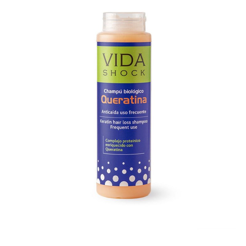 Vida Shock anticaída champú queratina biológico 300 ml