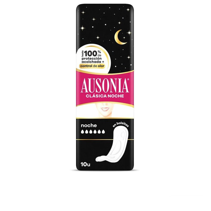 Ausonia Noche compresas super plus 10 u