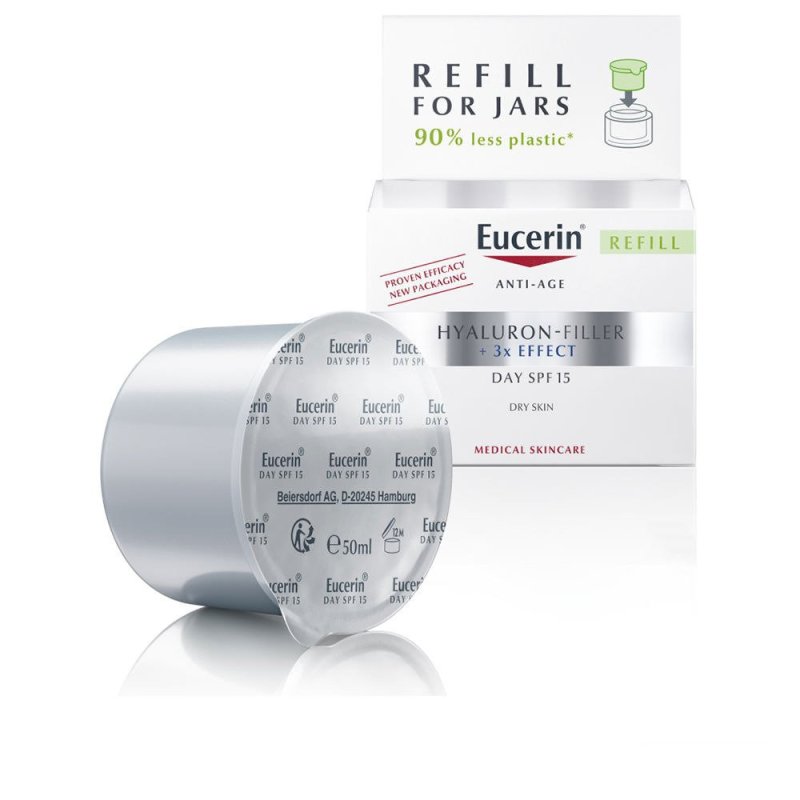 Hyaluron Filler día piel seca Spf15 refill 50 ml