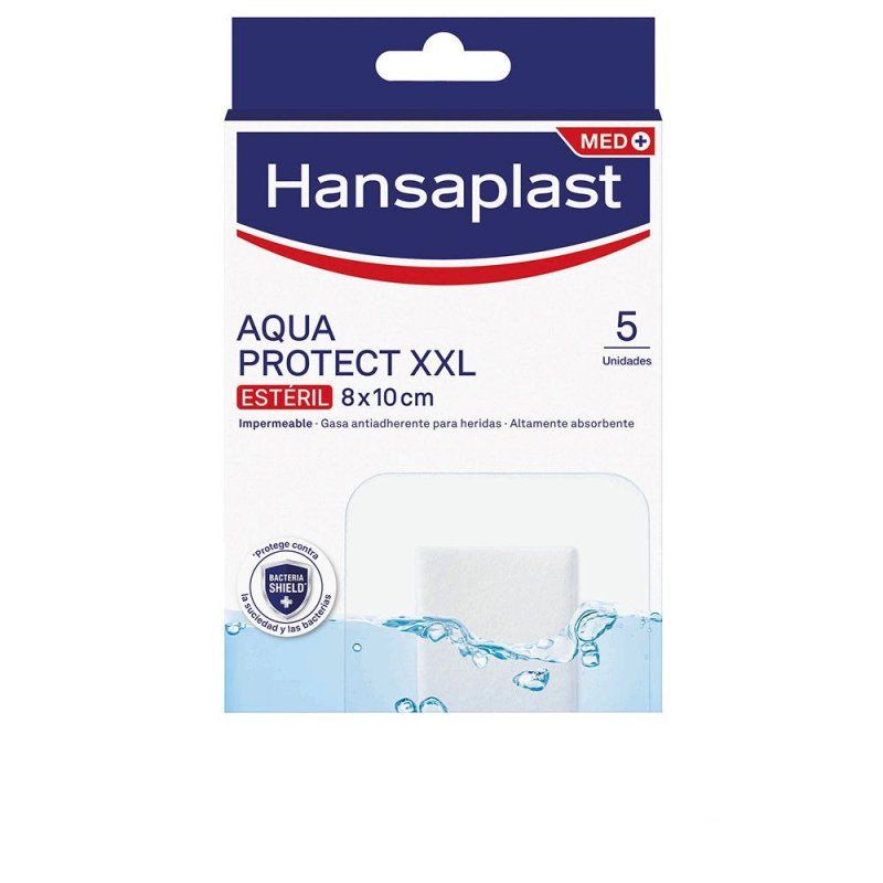 HP Aqua Protect XXL apósitos 8 x 10 cm 5 u