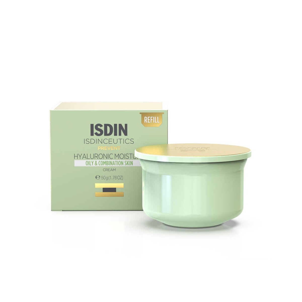 Isdinceutics crema hidratante con ácido hialurónico recarga 50 gr