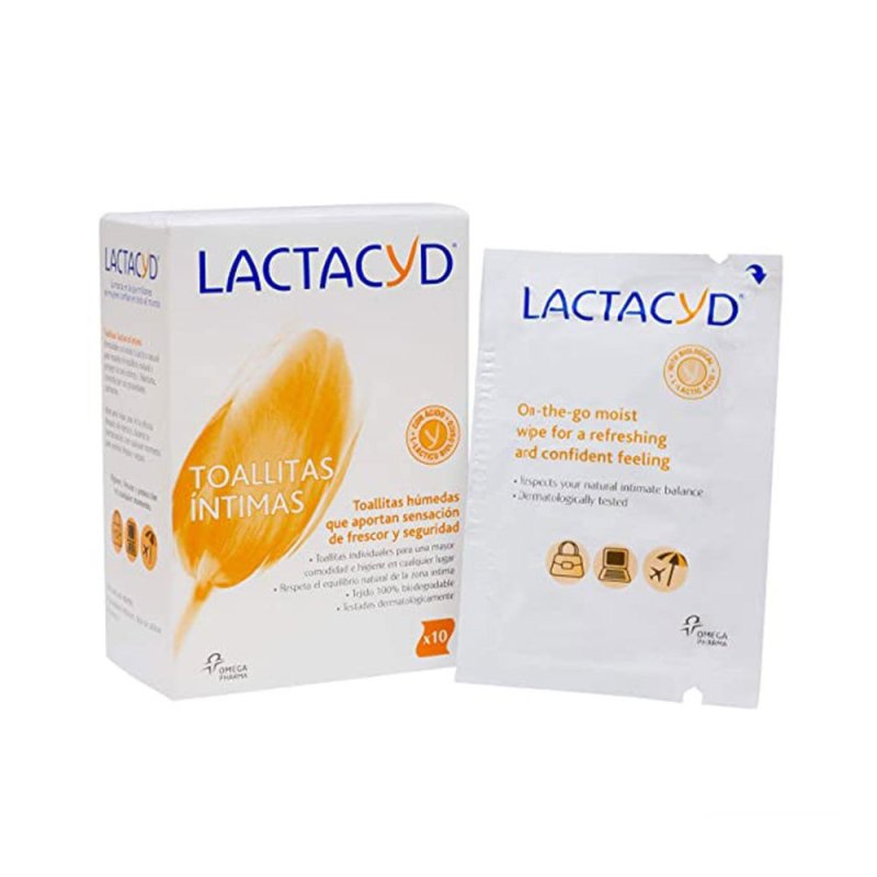 Lactacyd toallitas ínitimas 10 u
