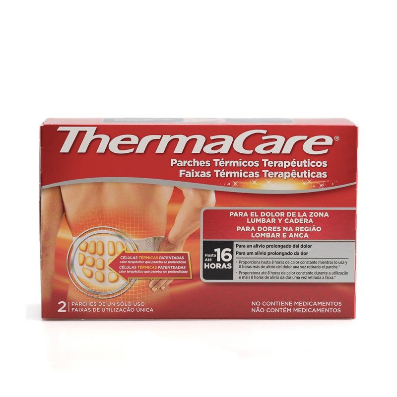 Thermacare lumbar cadera parches térmicos