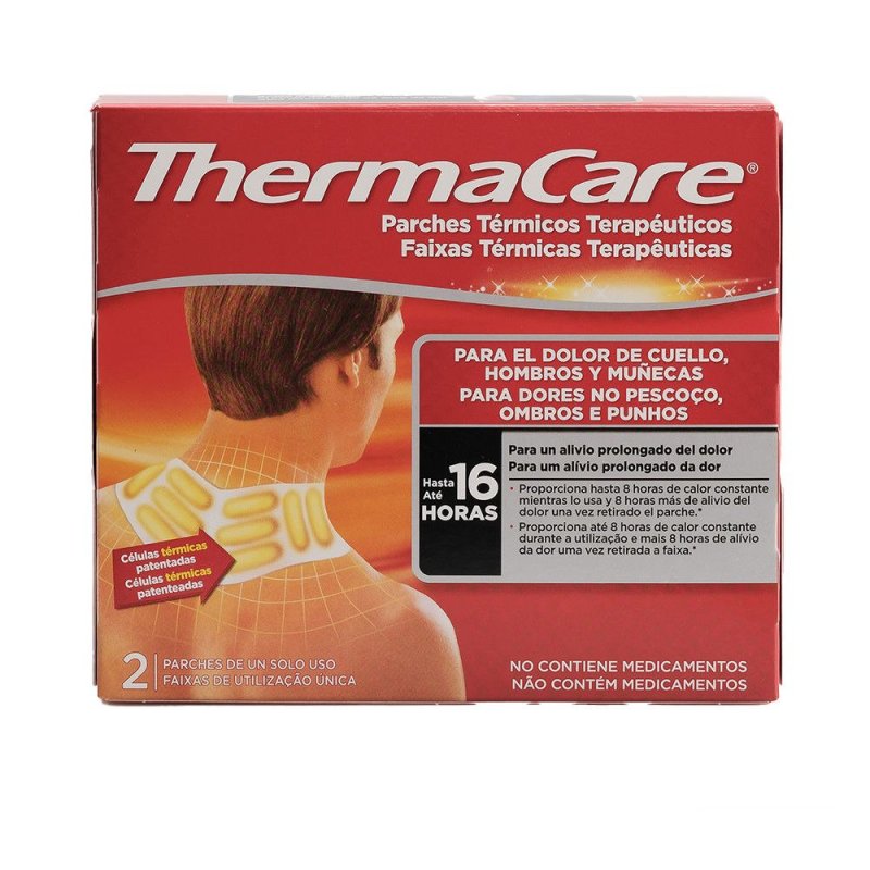 Thermacare cuello hombro parches térmicos