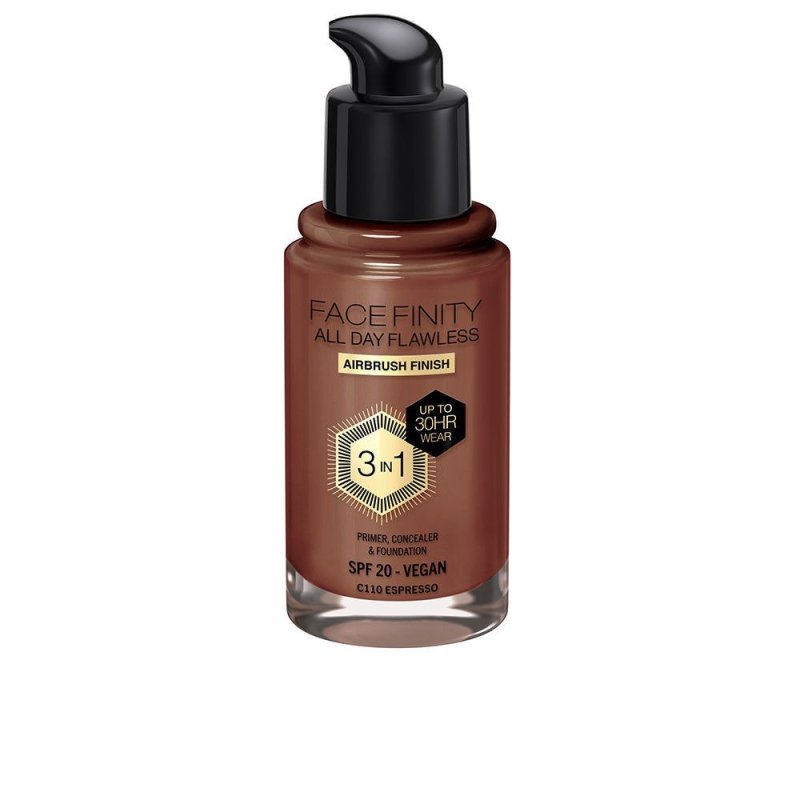 Facefinity All Day Flawless 3 in 1 foundation C110-espresso 30 ml