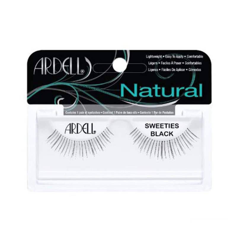 Natural pestañas sweeties black 1 u