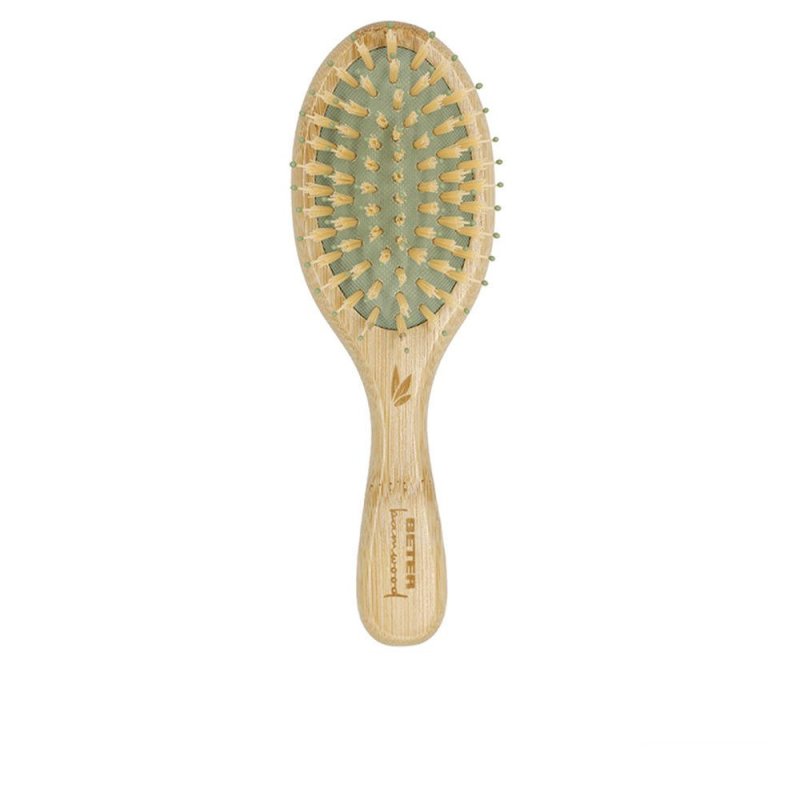 Bamwood cepillo pequeño cerdas nylon y bolitas 1 u