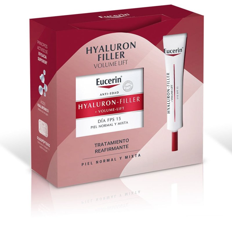 Hyaluron Filler + Volume-Lift Día Piel Normal Mixta Estuche 2 pz