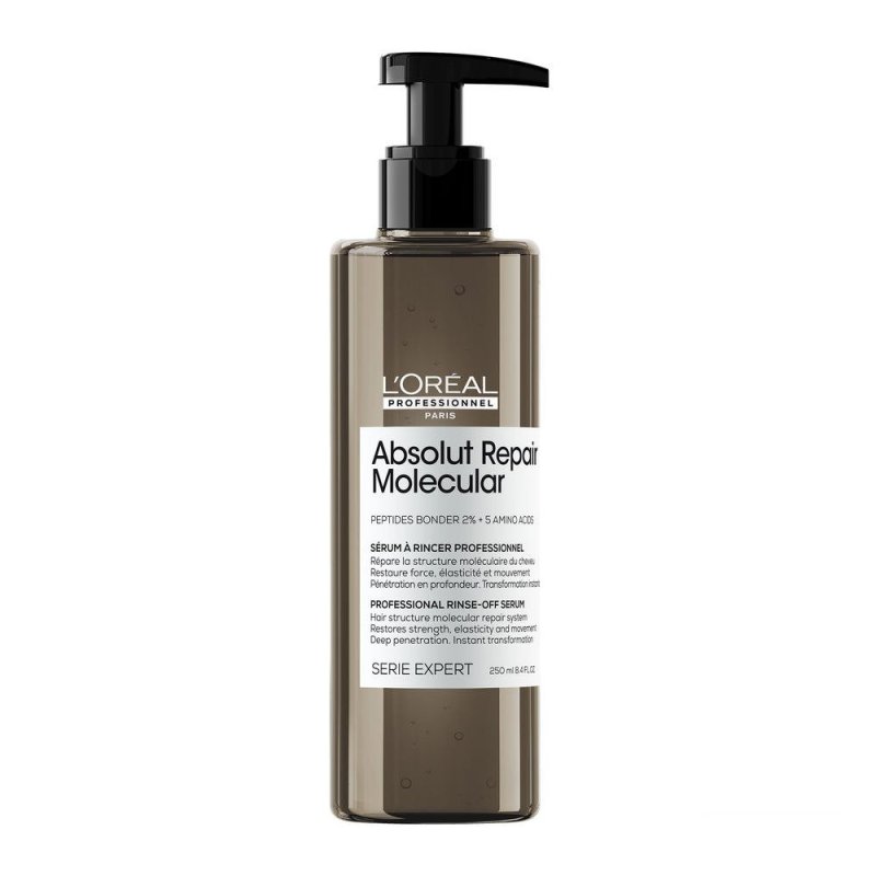 Absolut Repair Molecular sérum tratamiento con aclarado profesional para cabello dañado 250 ml