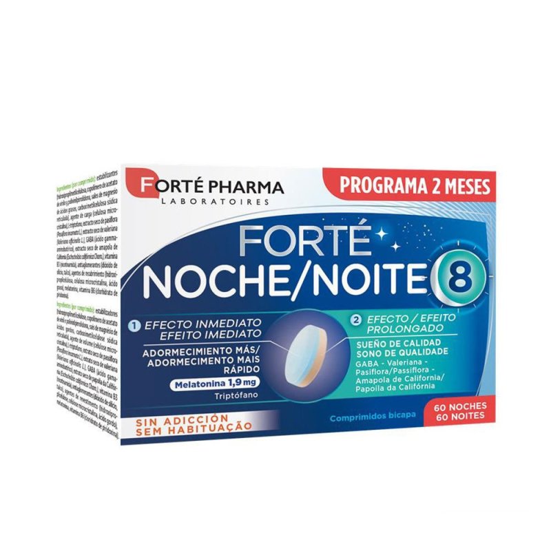 Forté Noche 8 adormecimiento más rápido comprimidos