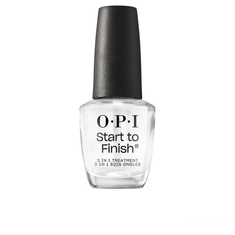 Start To Finish 3 en 1 Tratamiento de uñas, base, top coat y fortalecedor 15 ml
